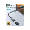 Equip USB-C na HDMI 2.0 adaptér, 4K/60Hz, 0,15 m, USB Type-C, HDMI, konektor samec, konektor samica, rovný