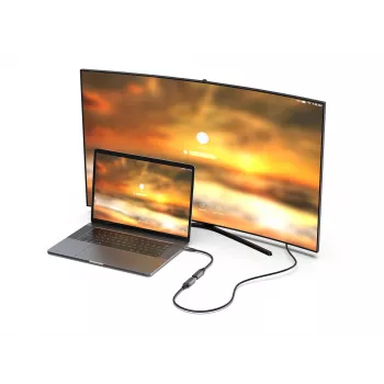 Equip USB-C to HDMI 2.1 adaptér 8K 30Hz 0.15m