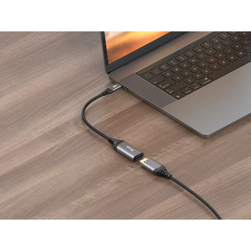 Equip USB-C na DisplayPort 1.4 adaptér 8K 30Hz 0.15m