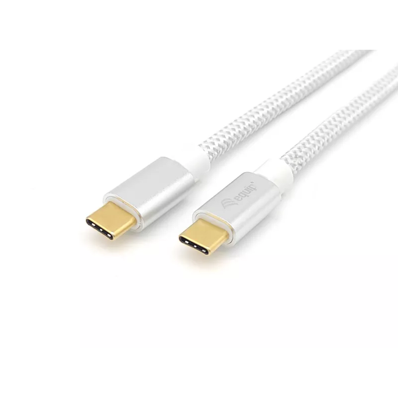 Equip USB 3.2 Gen 2 C na C kábel, M/M, 2,0 m, 5 A, PD 100 W, 4K/60 Hz, 10 Gbit/s