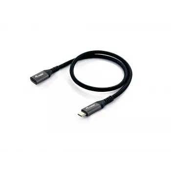 Equip USB 3.2 Gen 2 C na C predlžovací kábel, M/W, 0,5 m, 4K/60Hz, 10 Gbit/s