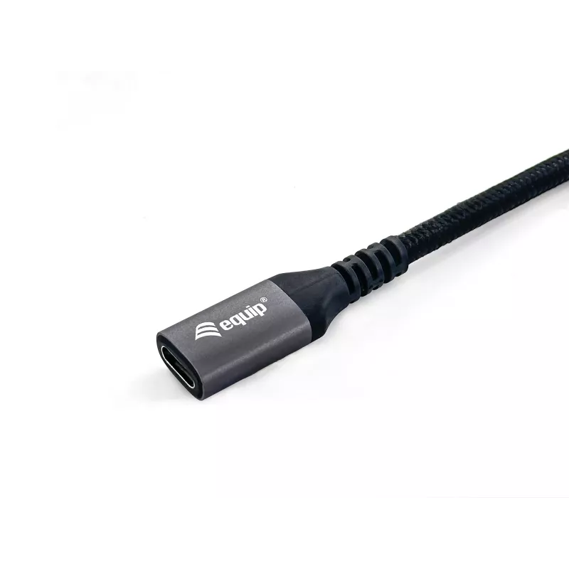 Equip USB 3.2 Gen 2 C na C predlžovací kábel, M/W, 0,5 m, 4K/60Hz, 10 Gbit/s