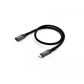 Equip USB 3.2 Gen 2 C-C predlžovací kábel, M/F, 1,0 m, 4K/60Hz, 10 Gbit/s