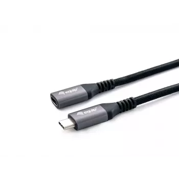 Equip USB 3.2 Gen 2 C-C predlžovací kábel, M/F, 1,0 m, 4K/60Hz, 10 Gbit/s
