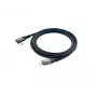 Equip USB 2.0 C na C 90° zahnutý kábel, M/M, 3,0 m, 100 W s Emark čipsetom