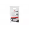 Equip USB 2.0 C na C 90° zahnutý špirálový kábel M/M 1 m čierny