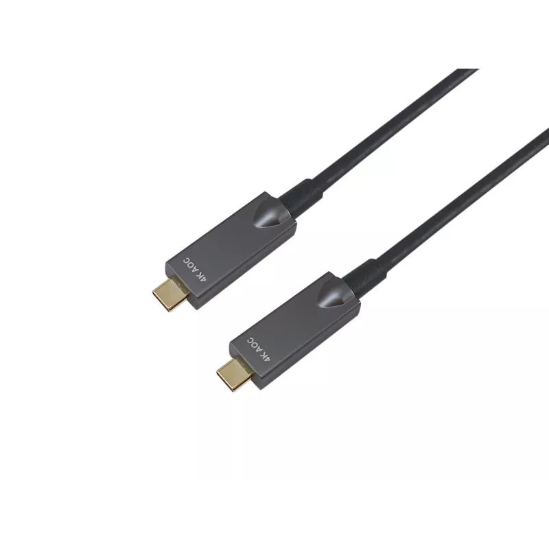 Equip USB-C na C aktívny optický kábel, M/M, 5,0 m, PD 60 W, 4K/60 Hz, 10 Gbit/s, video+dáta+PD