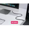 Equip USB-C na C aktívny optický kábel, 10m, 4K/60Hz, video+dáta+PD