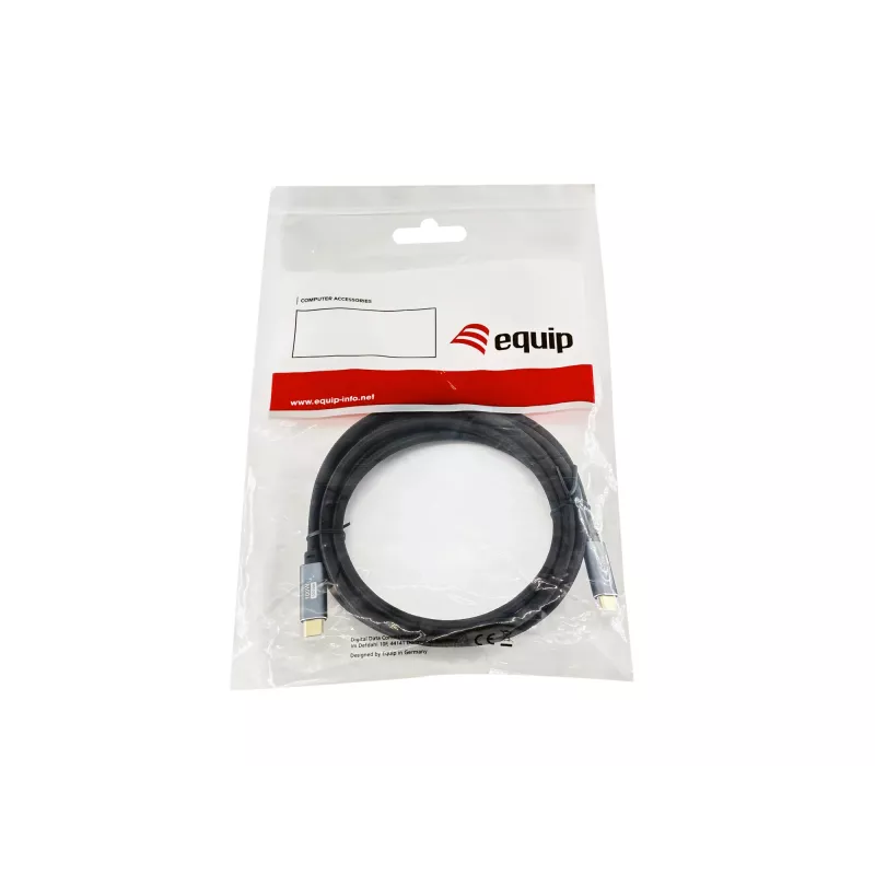 Equip USB 3.2 Gen 2 C na C kábel, M/M, 2,0m, 5A, PD 100W, 4K/60Hz, 10Gbps
