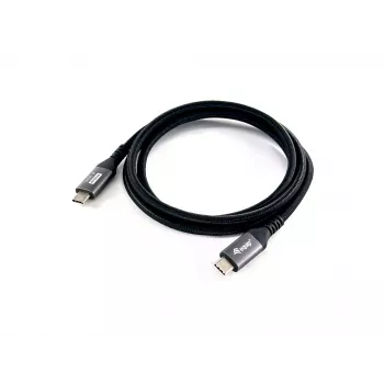 Equip USB 4 Gen 3 C na C kábel, M/M, 2,0 m, PD3.1 240 W, 8K/60 Hz, 40 Gbit/s, čierny