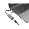 Equip USB-C na 2,5 gigabitový Ethernet sieťový (USB-C+A) adaptér
