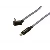 Equip USB 3.2 Gen 2x2 C na C U-konektor kábel, 1,0 m, čierny, M/M, PD240W, 4K/60Hz, 20 Gbps