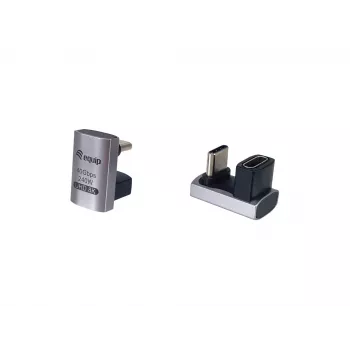USB 4 C-C U Plug adaptér Equip 133477 40 Gbit/s PD 240 W balenie 2 ks