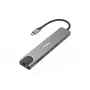 Equip USB-C 8-in-1 multifunkčný adaptér, káblový, USB Type-C, 100 W, 1000 Mbit/s, 1000BASE-T, IEEE 802.3ab