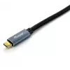 USB-C na C kábel EQUIP 3,0 m — USB 3.2 Gen 2 (10 Gbit/s), PD100W, 4K/60Hz, čierny