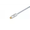 USB-C na USB-C kábel EQUIP 3,0 m — USB 3.2 Gen 2, 10 Gbps, PD 100 W, 4K/60 Hz, biely