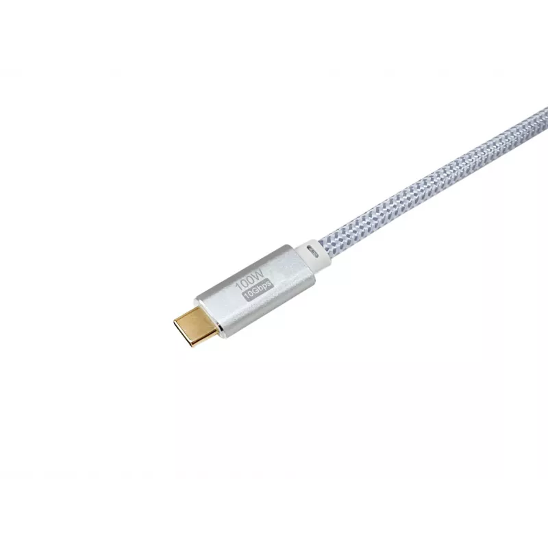 USB-C na USB-C kábel EQUIP 3,0 m — USB 3.2 Gen 2, 10 Gbps, PD 100 W, 4K/60 Hz, biely