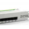 Equip 25-portový Cat.3 RJ45 ISDN patch panel, svetlosivý