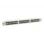 Equip 48-portový Cat.6 chránený patch panel, svetlosivý