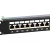 Equip 24-portový Cat.6A chránený patch panel