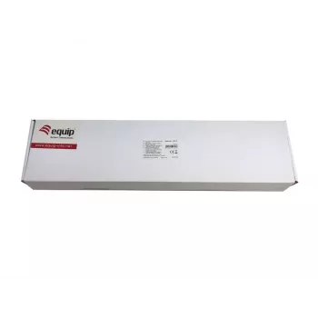 Equip 327316 Premium 16-portový tienený patch panel Cat.5e, svetlosivý