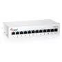 Equip 12-portový stolový patch panel Cat.6, svetlosivý