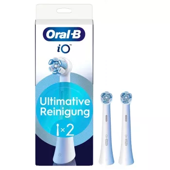 Oral-B iO Ultimate Clean náhradné hlavice kefky, biela, 2 ks