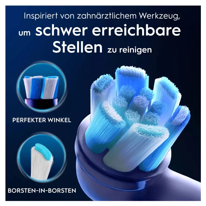 Oral-B iO Ultimate Clean náhradné hlavice kefky, biela, 2 ks