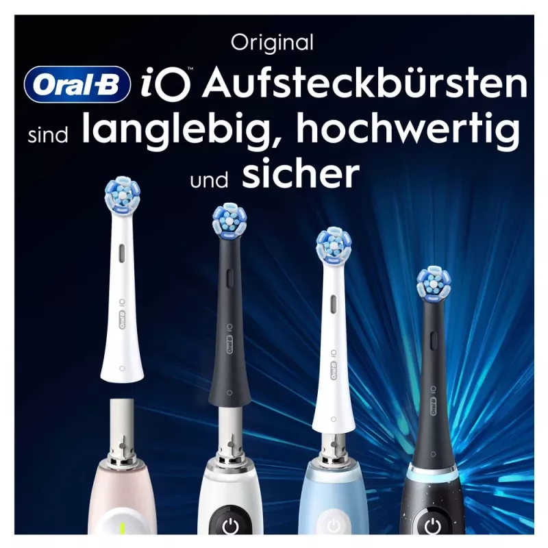 Oral-B iO Ultimate Clean náhradné hlavice kefky, biela, 2 ks