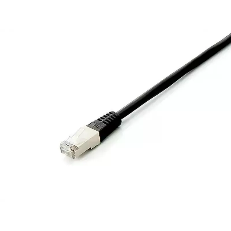 Sieťový kábel Equip Cat.6A Platinum S/FTP RJ-45 1,0 m čierny