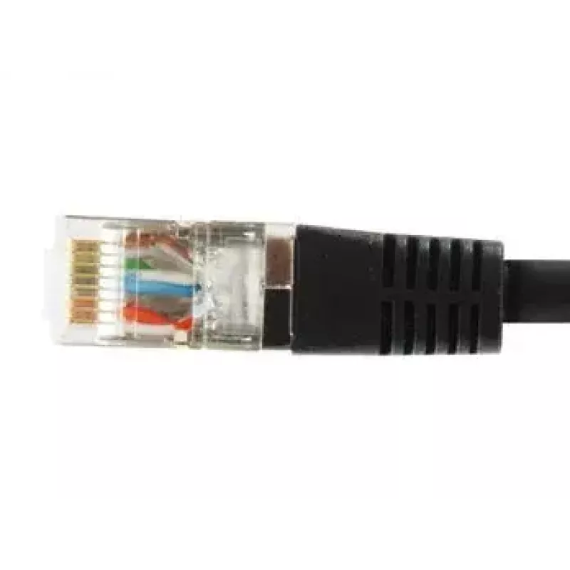 Sieťový kábel Equip Cat.6A Platinum S/FTP RJ-45 1,0 m čierny