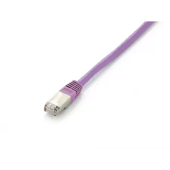 Equip Cat.6A Platinum S/FTP patch kábel, 20 m, fialový