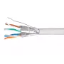 Equip Cat.6 U/UTP inštalačný kábel, LSZH, 100 m, 100 m, Cat6, U/UTP (UTP), sivý