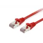 Equip Cat.6A S/FTP patch kábel, 2,0 m, červený