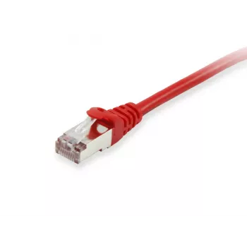 Equip Cat.6A S/FTP patch kábel, 10 m, červený, 10 m, Cat6a, S/FTP (S-STP), RJ-45, RJ-45, červený