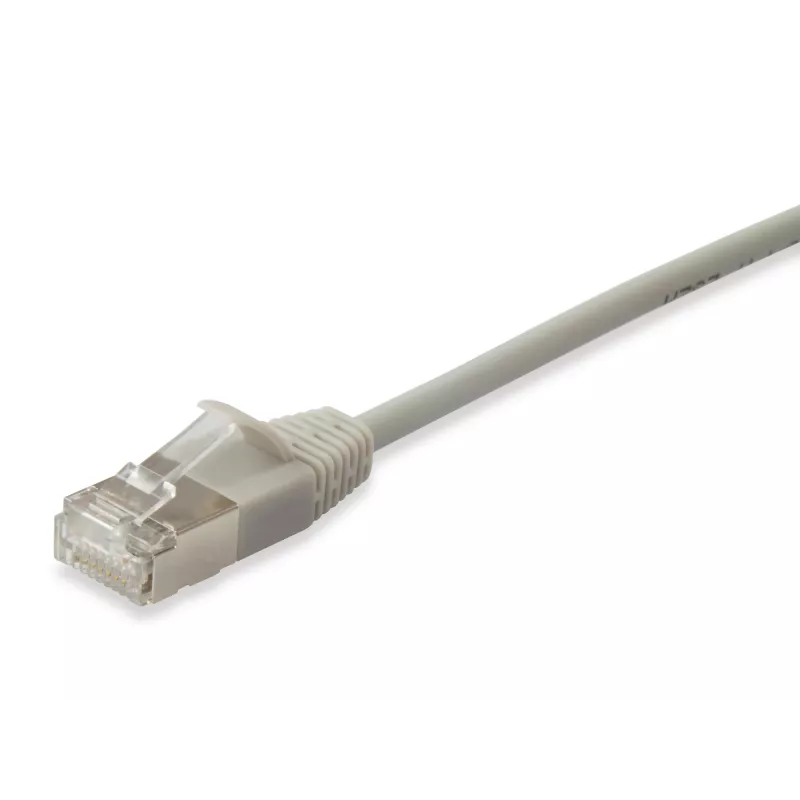 Sieťový kábel Equip Cat.6A F/FTP tenký patch kábel RJ-45 15 m béžový