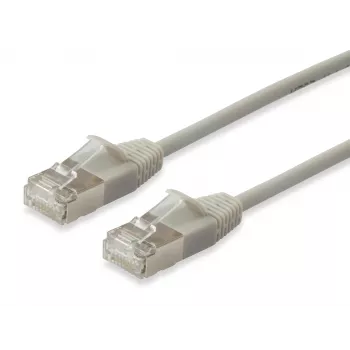 Sieťový kábel Equip Cat.6A F/FTP tenký patch kábel RJ-45 20 m béžový