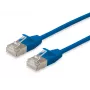 Equip Cat.6A F/FTP tenký patch kábel RJ-45 3 m modrý
