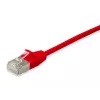 Equip Cat.6A F/FTP tenký patch kábel RJ-45 7,5 m červený