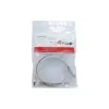 Equip Cat 8.1 S/FTP (PIMF) patch kábel, LSOH, 0,5 m, sivá