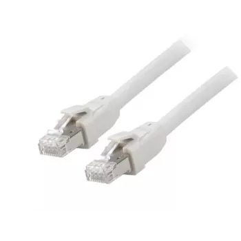 Equip Cat 8.1 S/FTP (PIMF) patch kábel, LSOH, 2,0 m, sivá, 3 m, Cat8.1, S/FTP (S-STP), RJ-45, RJ-45, sivá