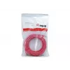 Equip Cat 8.1 S/FTP (PIMF) patch kábel, LSOH, 0,5 m, červená