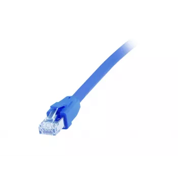 Equip Cat 8.1 S/FTP (PIMF) patch kábel, LSOH, 1,0 m, modrá, 1 m, Cat8.1, S/FTP (S-STP), RJ-45, RJ-45, modrá