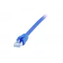 Equip Cat 8.1 S/FTP (PIMF) patch kábel, LSOH, 1,0 m, modrá, 1 m, Cat8.1, S/FTP (S-STP), RJ-45, RJ-45, modrá