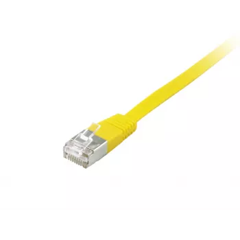 Sieťový kábel Equip Cat.6A U/FTP plochý patch kábel RJ-45 1,0 m žltý