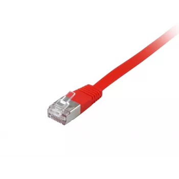Equip Cat.6A U/FTP plochý patch kábel RJ-45 5 m červený