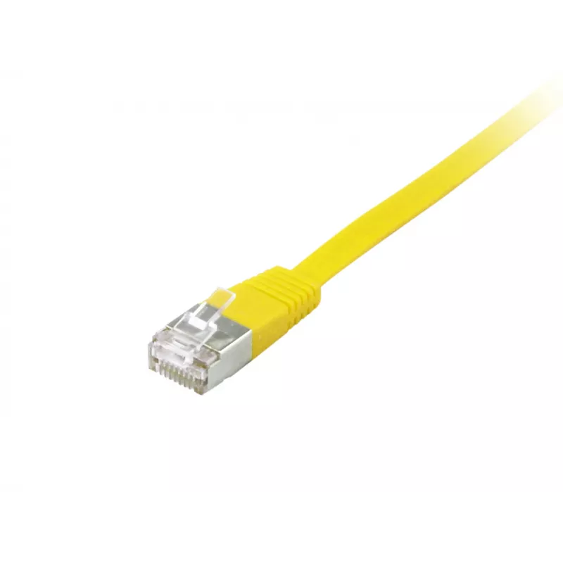 Sieťový kábel Equip Cat.6A U/FTP plochý patch kábel RJ-45 5 m žltý
