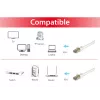 Sieťový kábel Equip Cat.6A Pro S/FTP patch kábel RJ-45 Cat6a 1 m biely