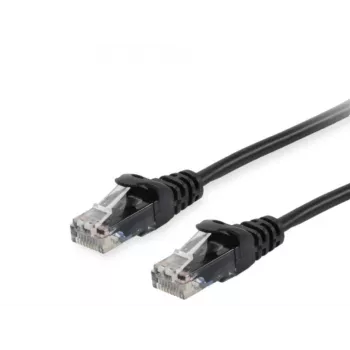 Patch kábel Equip Cat.6A RJ-45 U/UTP 7,5 m čierny