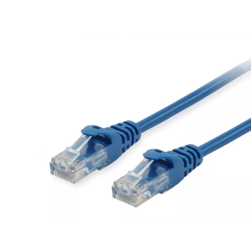 Patch kábel Equip Cat.6A RJ-45 U/UTP 10 m modrý